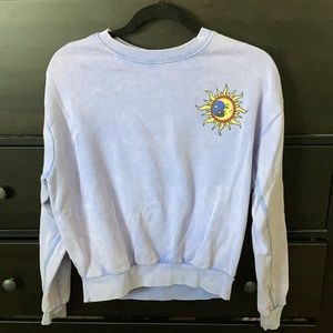🚨 Donating Soon: NWOT Celestial sweatshirt 💜 🌙
